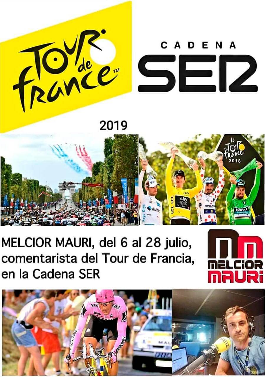 tour france comentarista cadena ser melcior mauri 2019