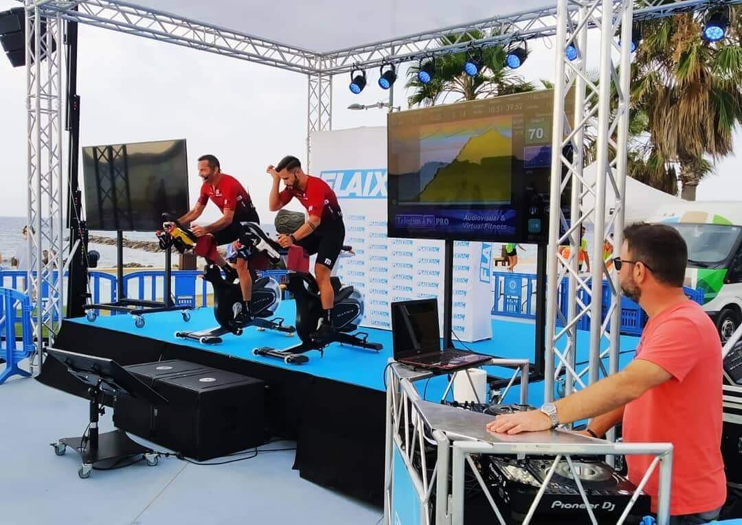 Sesiones evento matrix fitness melcior mauri